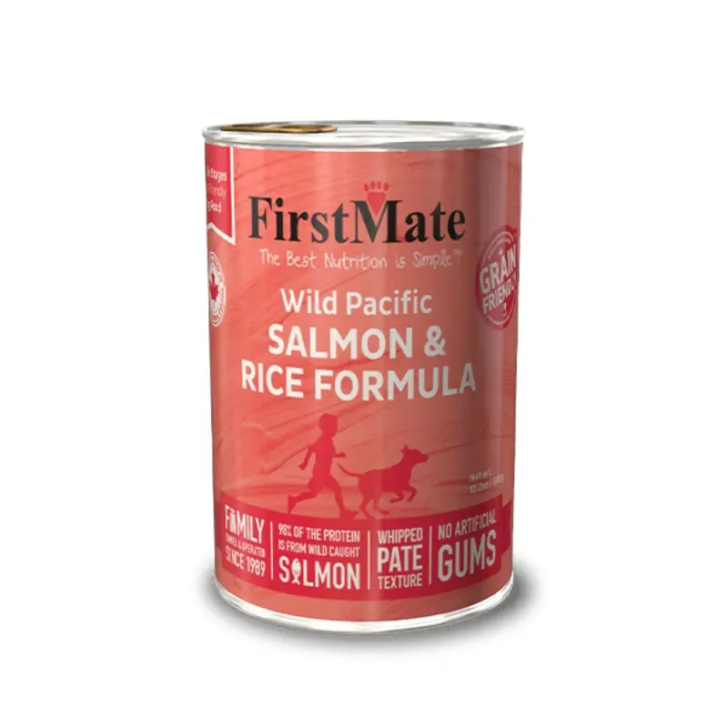 FIRSTMATE SALMON & RICE FORMULA DOG CAN