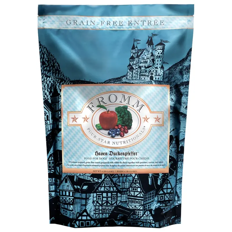 FROMM FOUR STAR HASEN DUCKENPFEFFER DOG FOOD