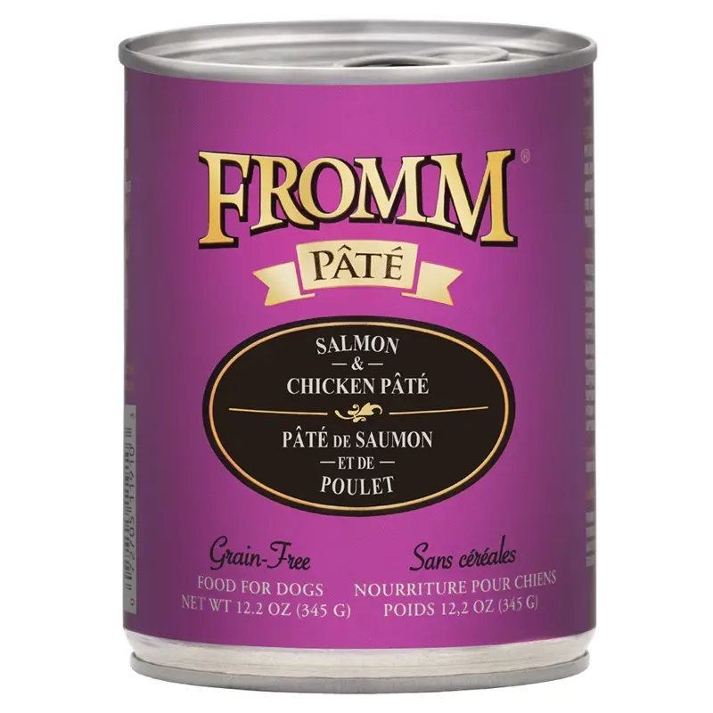 FROMM SALMON & CHICKEN PT DOG FOOD