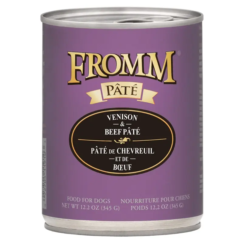 FROMM VENISON & BEEF PT DOG FOOD