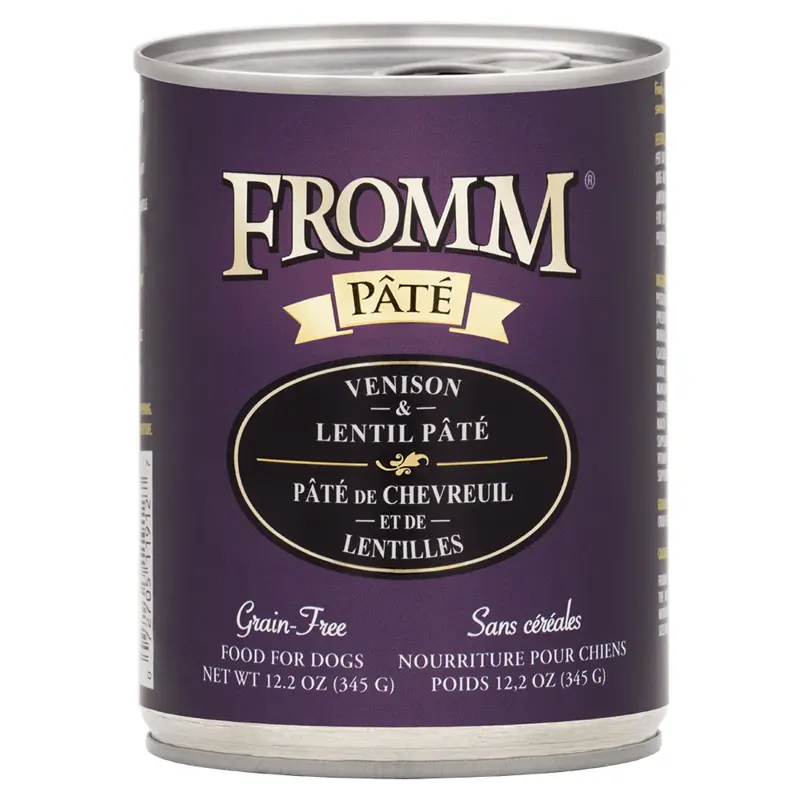 FROMM VENISON & LENTIL PT DOG FOOD