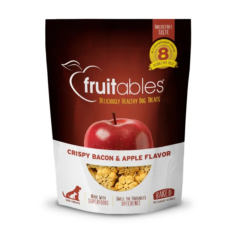 FRUITABLES CRISPY BACON & APPLE DOG TREATS