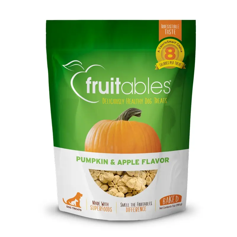 FRUITABLES PUMPKIN & APPLE DOG TREATS