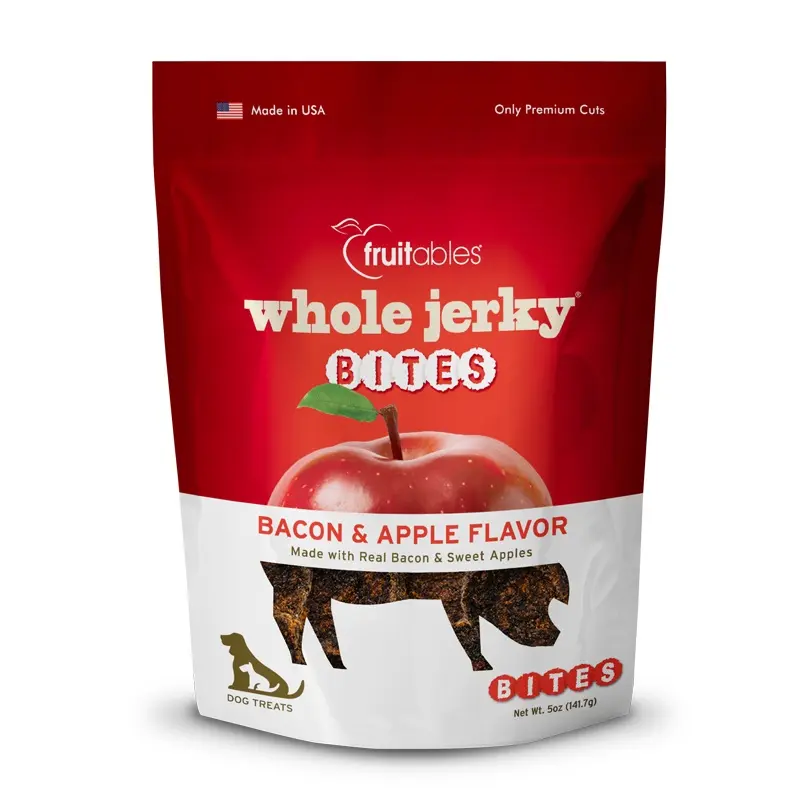 FRUITABLES WHOLE BACON & APPLE JERKY BITES