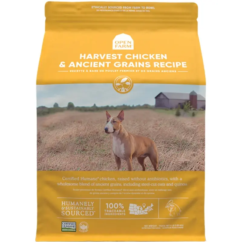 OPEN FARM HARVEST CHICKEN & ANCIENT GRAINS DRY DOG