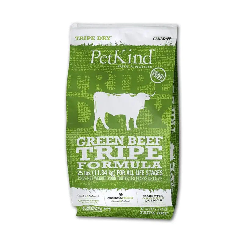 PETKIND TRIPE DRY GREEN BEEF TRIPE DRY DOG FOOD