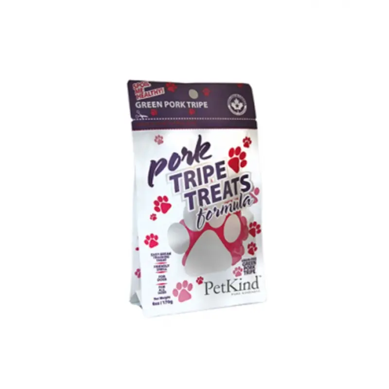 PETKIND TRIPE TREATS PORK 6 OZ DOG TREAT