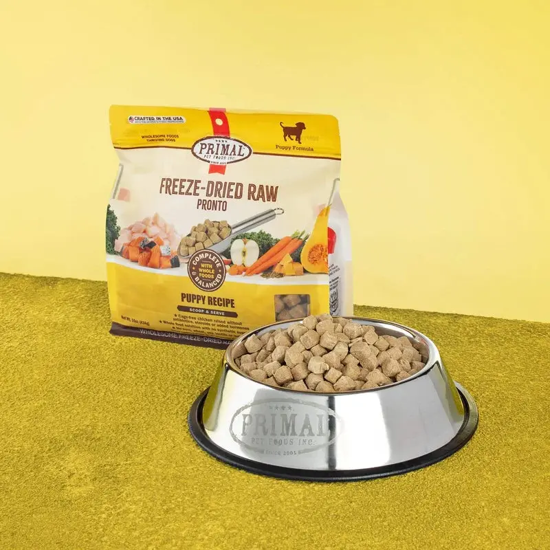 PRIMAL FREEZE-DRIED RAW PRONTO : PUPPY RECIPE