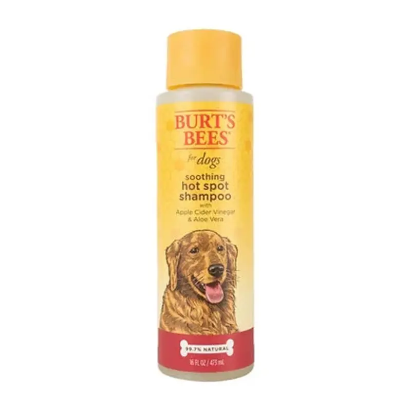 BURTS BEES SOOTHING HOT SPOT SHAMPOO WITH APPLE CIDER VINEGAR & ALOE VERA