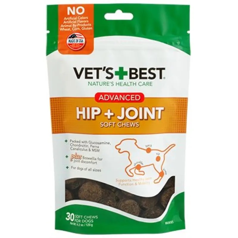 VETS BEST HIP + JOINT SOFT CHEWS