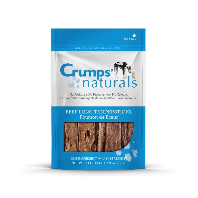 CRUMPS NATURALS BEEF TENDERSTICKS DOG TREATS