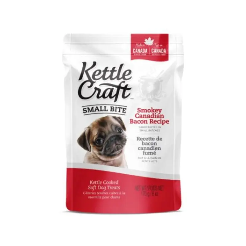 KETTLE CRAFT SMOKEY CANADIAN BACON RECIPE DOG TREATS
