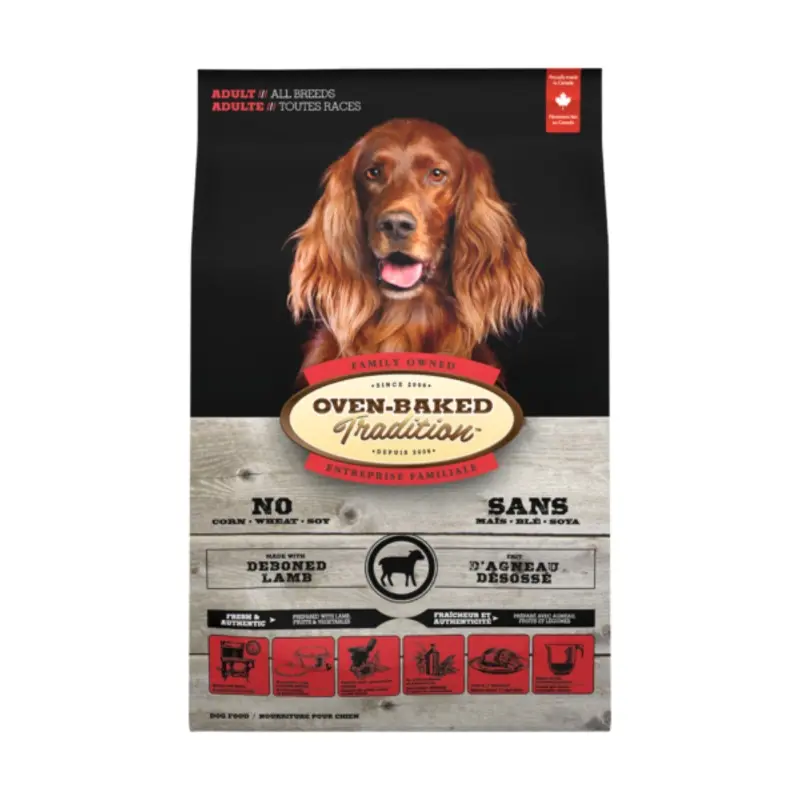 OVEN BAKED TRADITION DOG FOOD FOR ALL BREED ADULT DOGS  LAMB