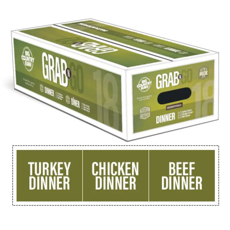 BIG COUNTRY RAW GRAB N GO DINNER DEAL