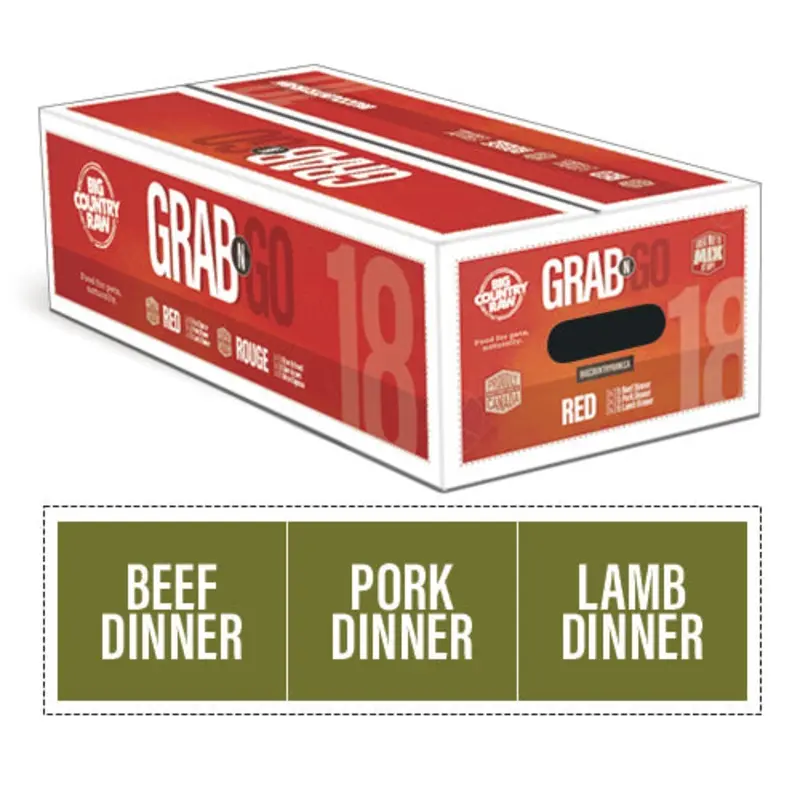BIG COUNTRY RAW GRAB N GO RED DEAL