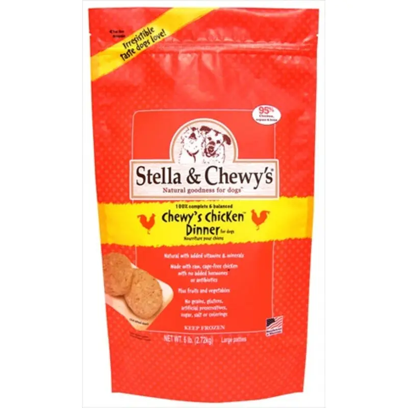 Stella & Chewy's Frozen Raw Dog Chicken 6 lbs