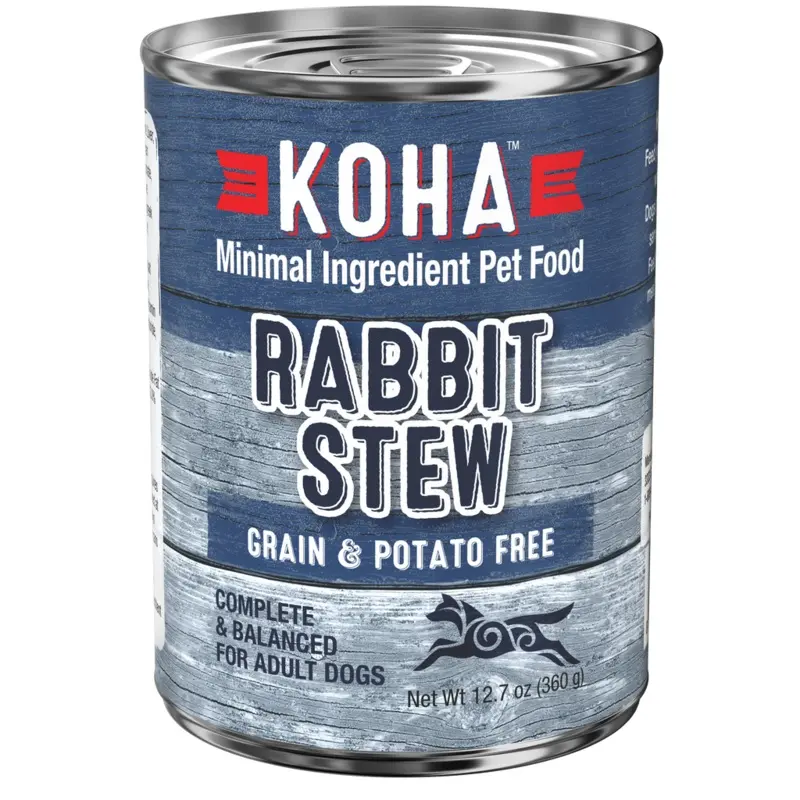 Koha Grain Free Stew for Dogs 12.7oz Rabbit