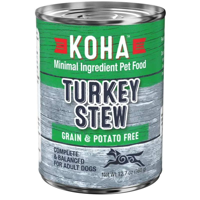 Koha Grain Free Stew for Dogs 12.7oz Turkey
