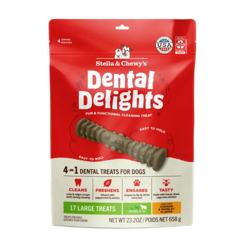 Stella&Chewys Dog Dental Delights Large 23.2oz