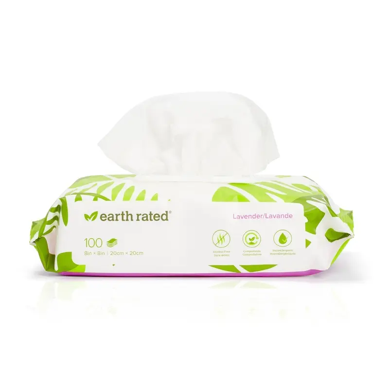 Earth Rated Dog Wipes Deodorizing Pet Wipes For Dogs Lavender 100ct