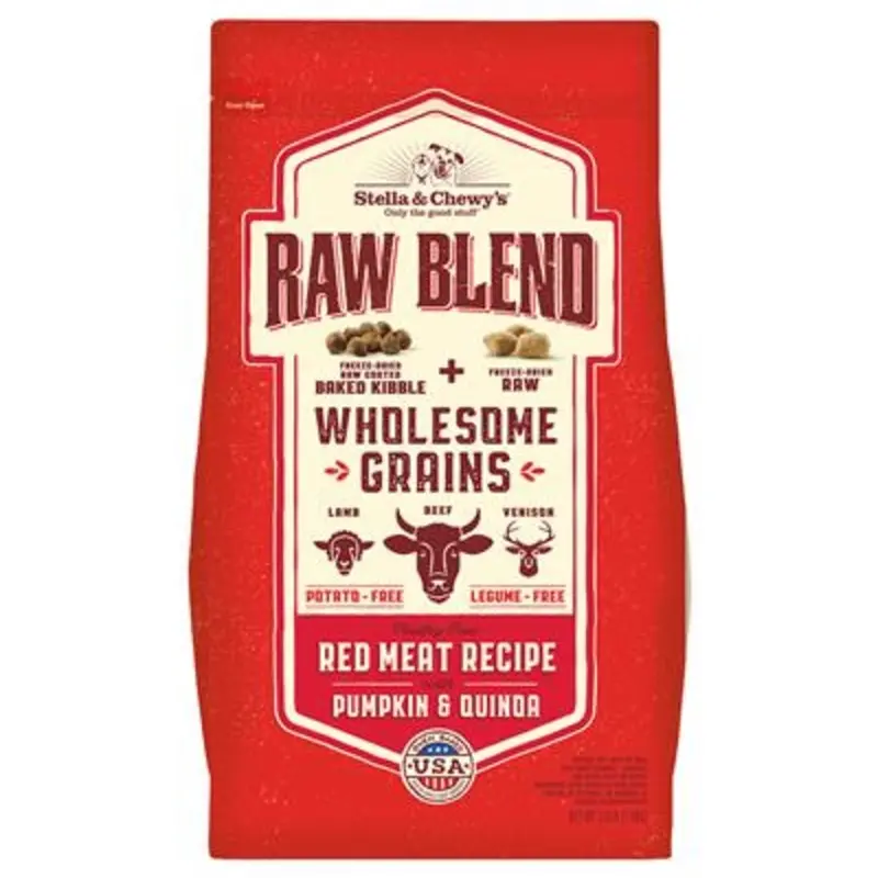 Stella & Chewy's 3.5 lbs Dog Raw Blend Whplesome Red Meat