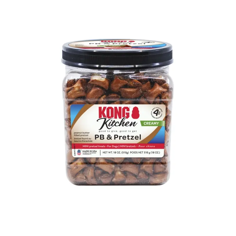 Kong Dog Treat KONG Kitchen Creamy Peanut Butter & Pretzel 18oz