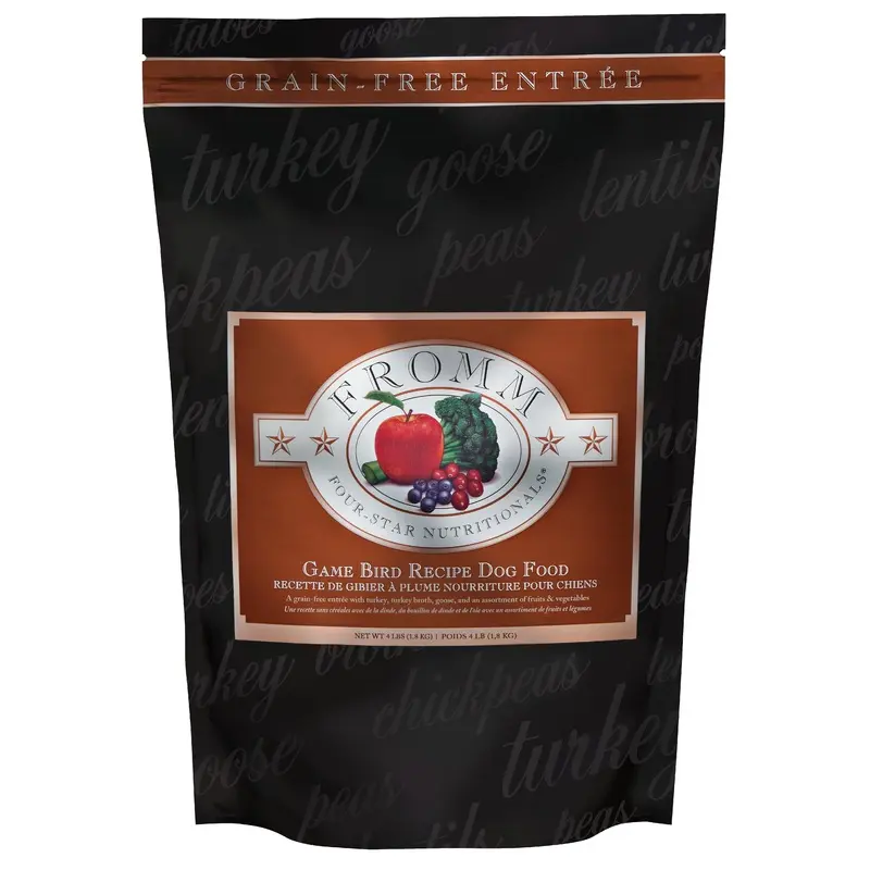 Fromm Four-Star Nutritionals  Game Bird Recipe Dog Food 4 lb