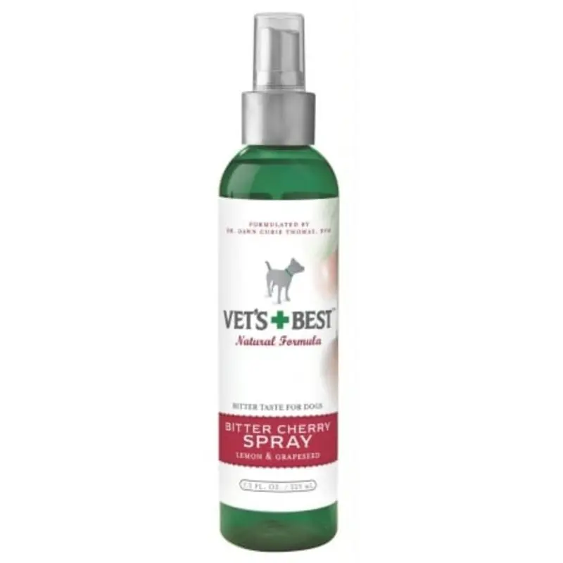 Vet s Best Bitter Cherry Anti-Chew Spray  7.5 oz