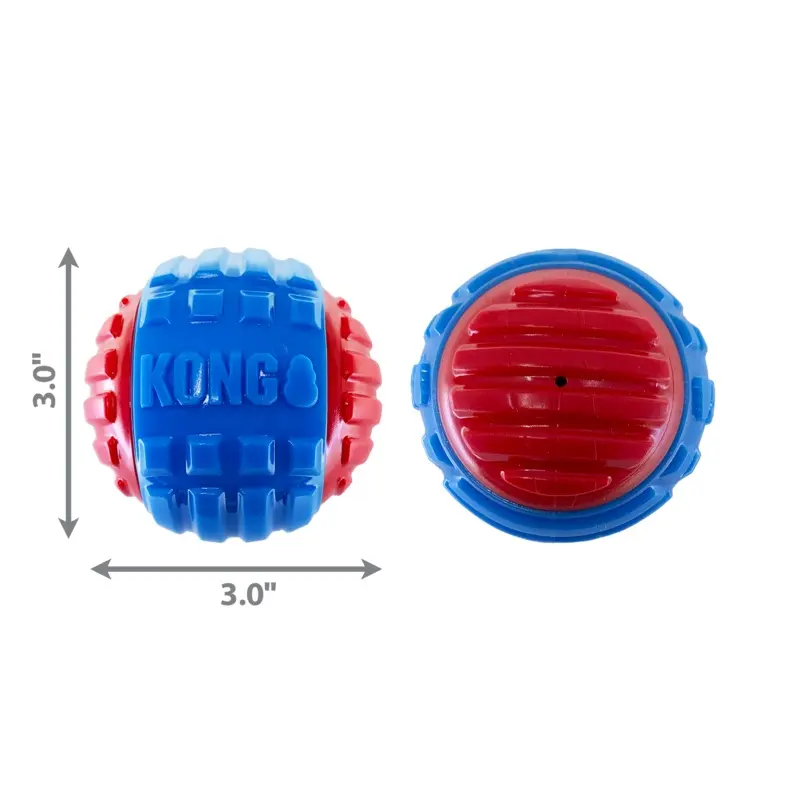 Kong Dog Toy CoreStrength Rattlez Ball Large