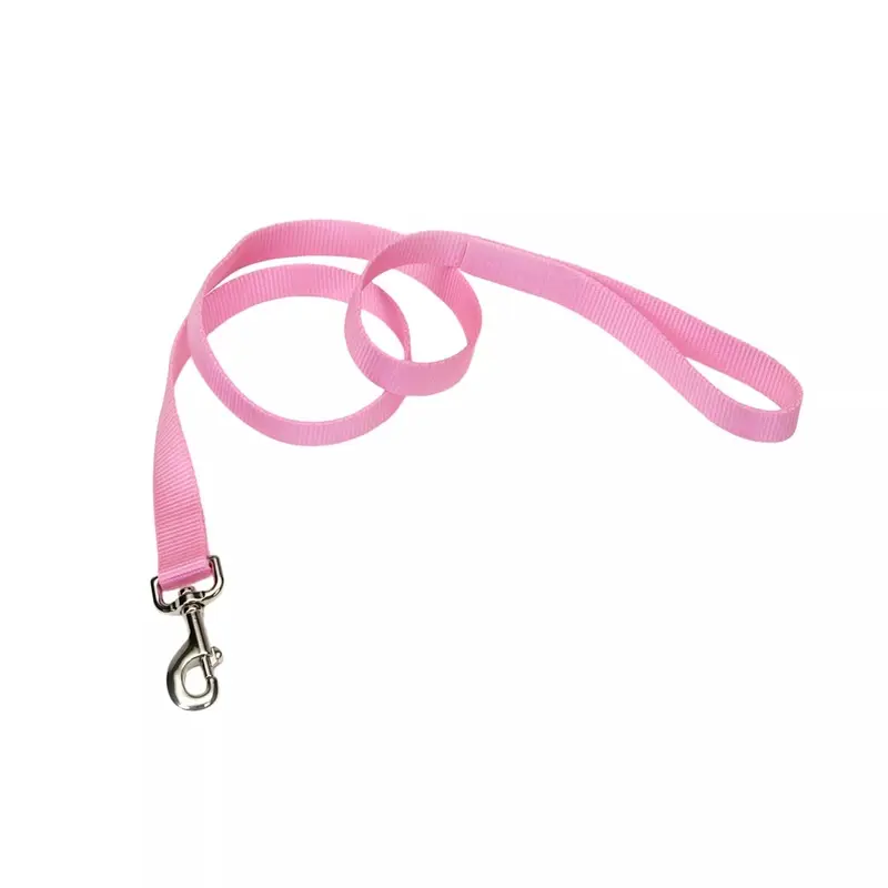 Coastal Single Ply 4ft Long 1in Dog Leash Bright Pink