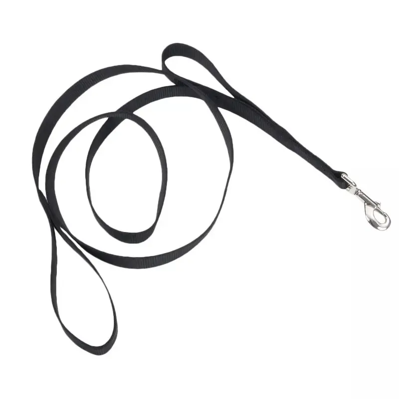 Coastal Loops 2 6ft Long 1in Double Handle Dog Leash Black