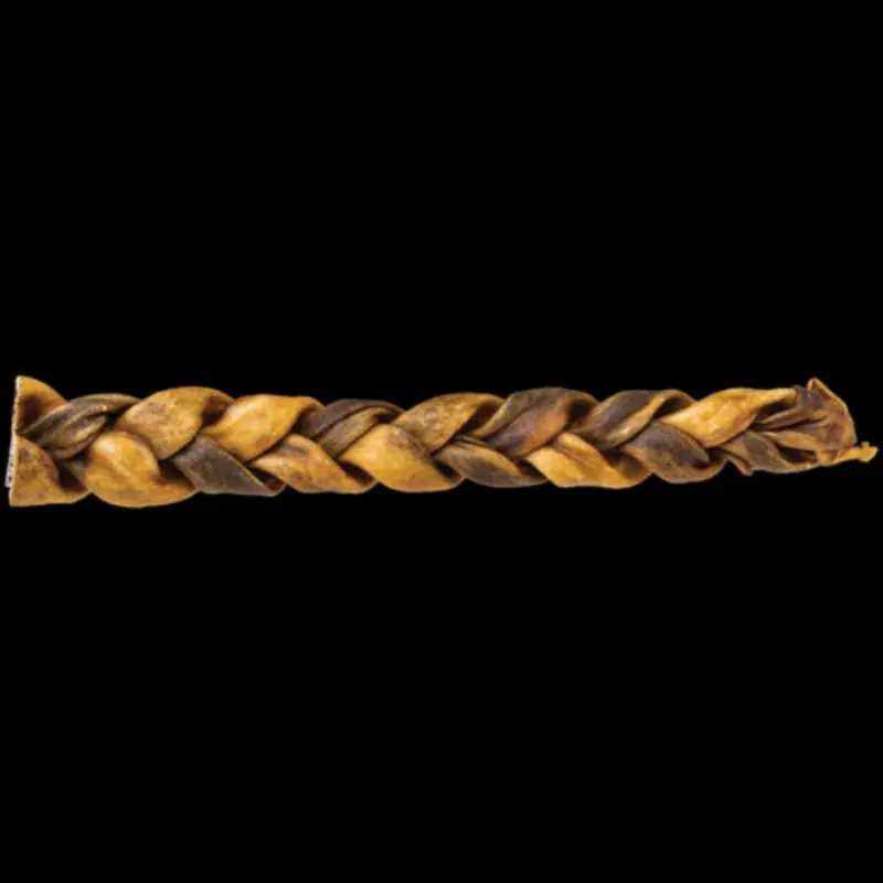 Redbarn 12 in. Grain Free Collegan Puffed Braid for Dogs