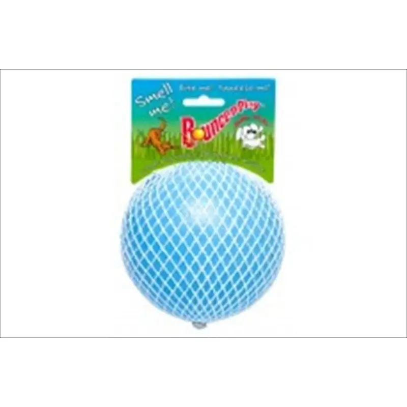 Jolly Pets Bounce-n-Play Jolly Ball Dog Toy  4.5   Light Blue