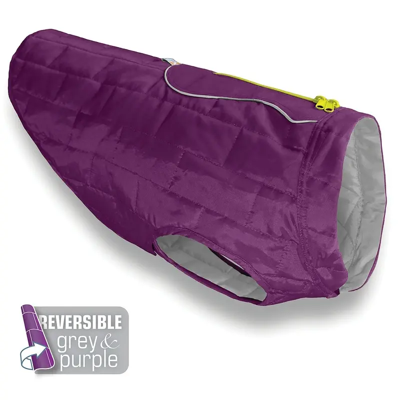 Kurgo Loft Dog Jacket Coat, Large, Deep Violet