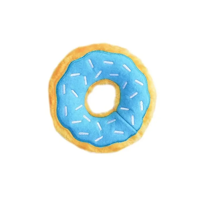 Zippy Paws 3657-B Mini Donutz Blueberry Dog Toy