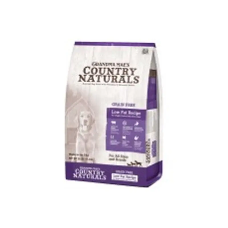 Grandma Mae's Country Naturals Grain-Free Low Fat Recipe Dry Dog Food, 14 Lb