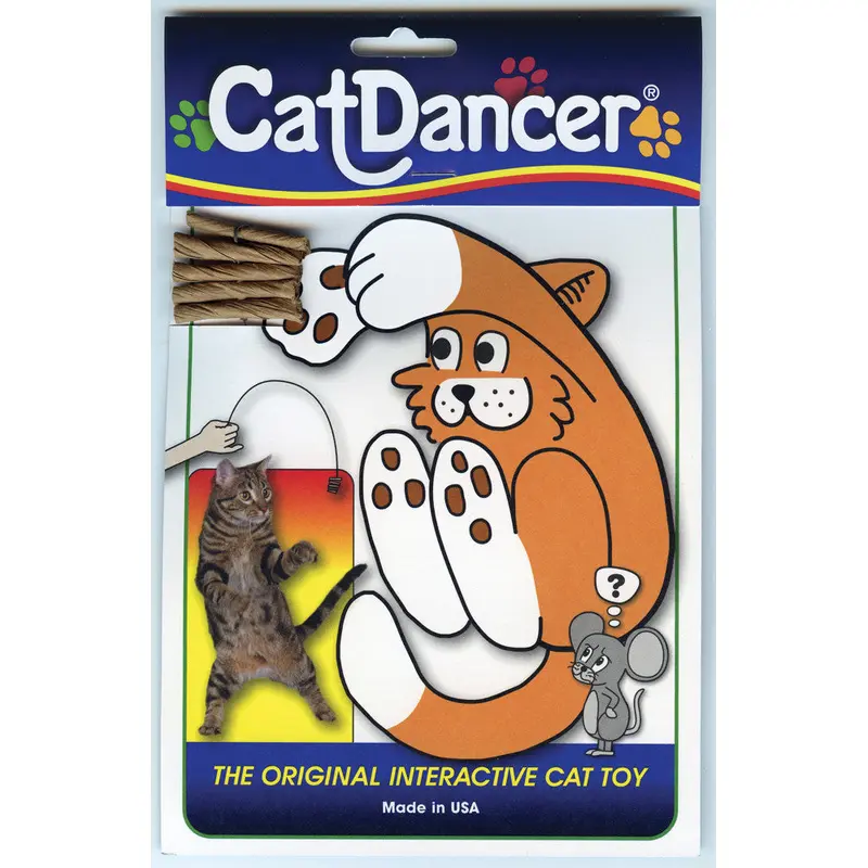 Cat Dancer Dancer Cat Toy Brown One Size (D)