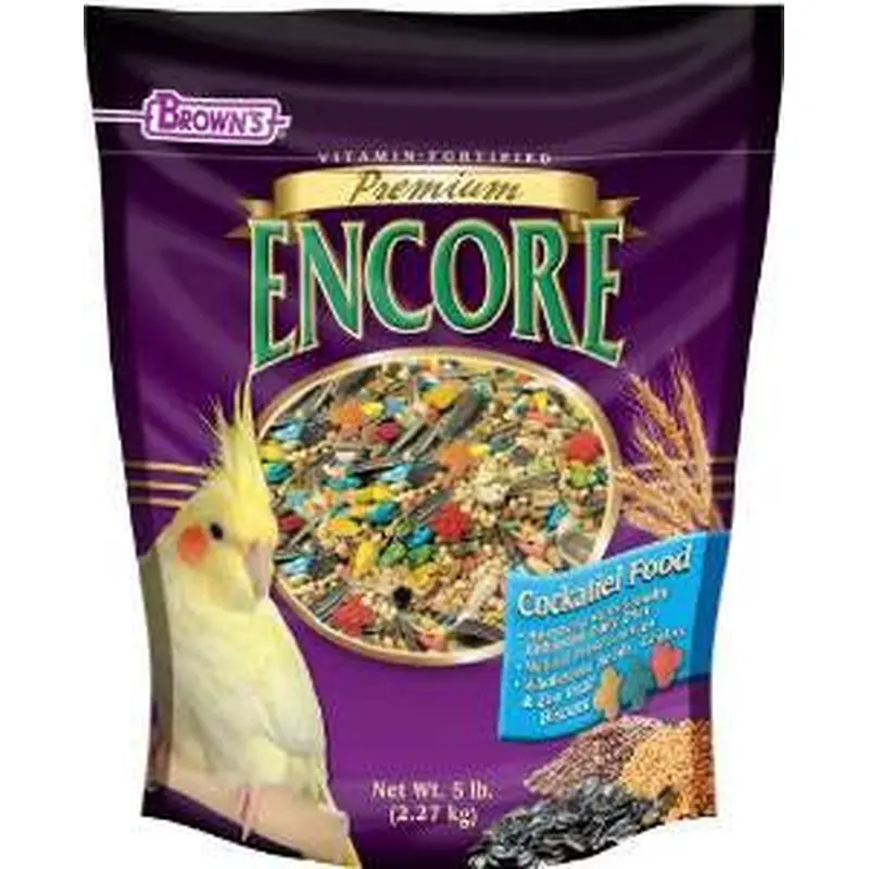 F.M. Brown's Encore Premium Tiel Food 5lb C=6 5lb 
