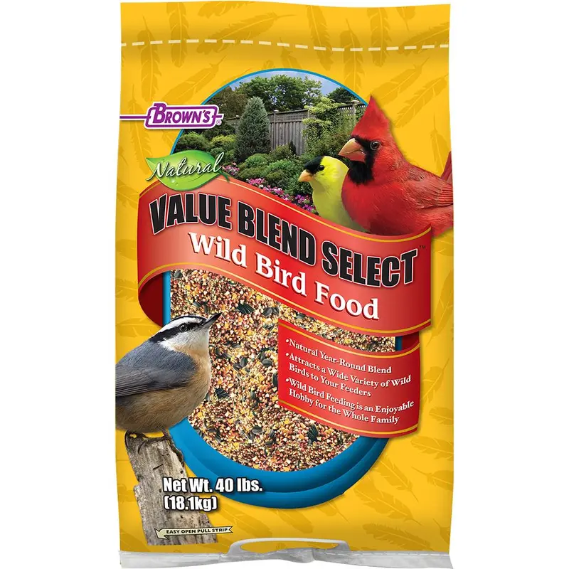 F.M. Brown's Value Blend Select Wild Bird Food, 40 Lb 