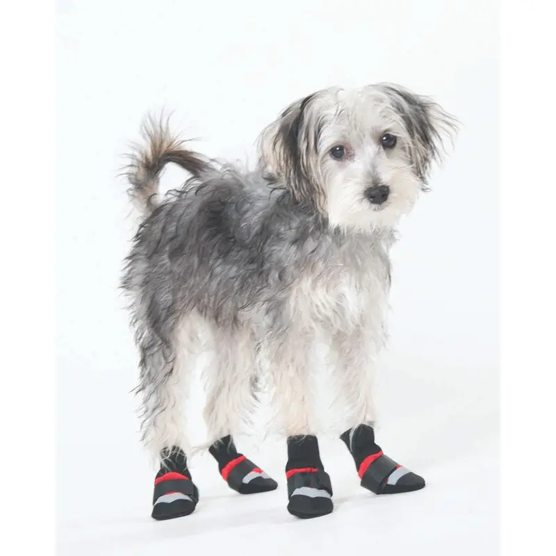 Fashion Pet Extreme All Weather Boots Red/Black LG