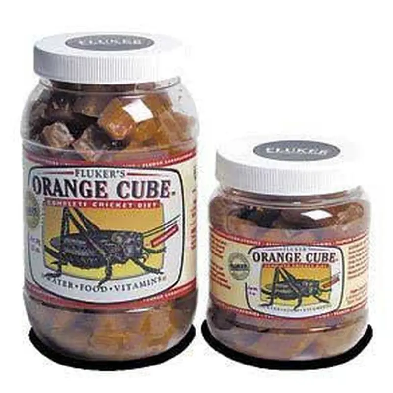 Fluker's Orange Cube Complete Cricket Diet 1 Gallon 