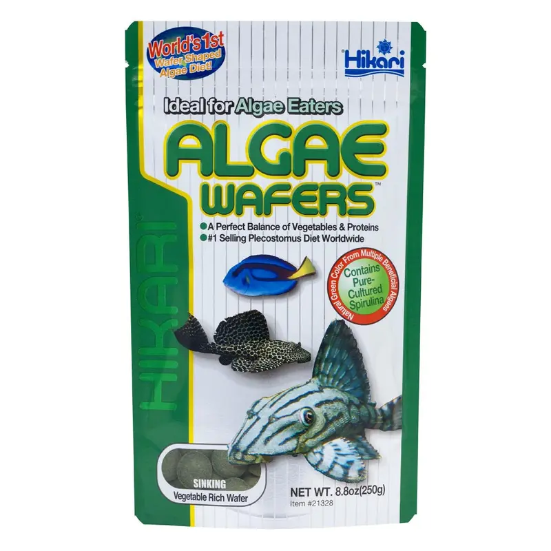 Hikari Algae Wafers Rapidly Sinking Wafer Fish Food 8.8 oz