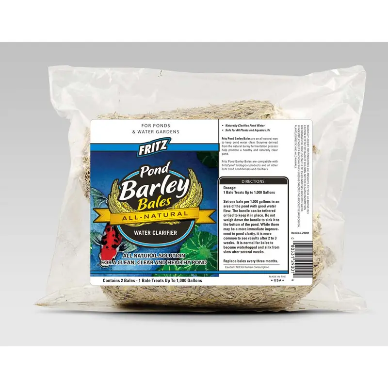 Fritz Barley Bale Natural Pond treatment 2 Pack