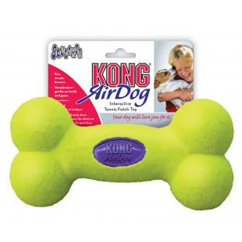 KONG Air Dog Squeaker Bone Dog Toy LG