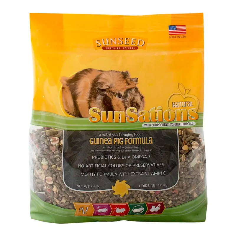 Sun Seed SunSations Guinea Pig Dry Food 3.5 lb