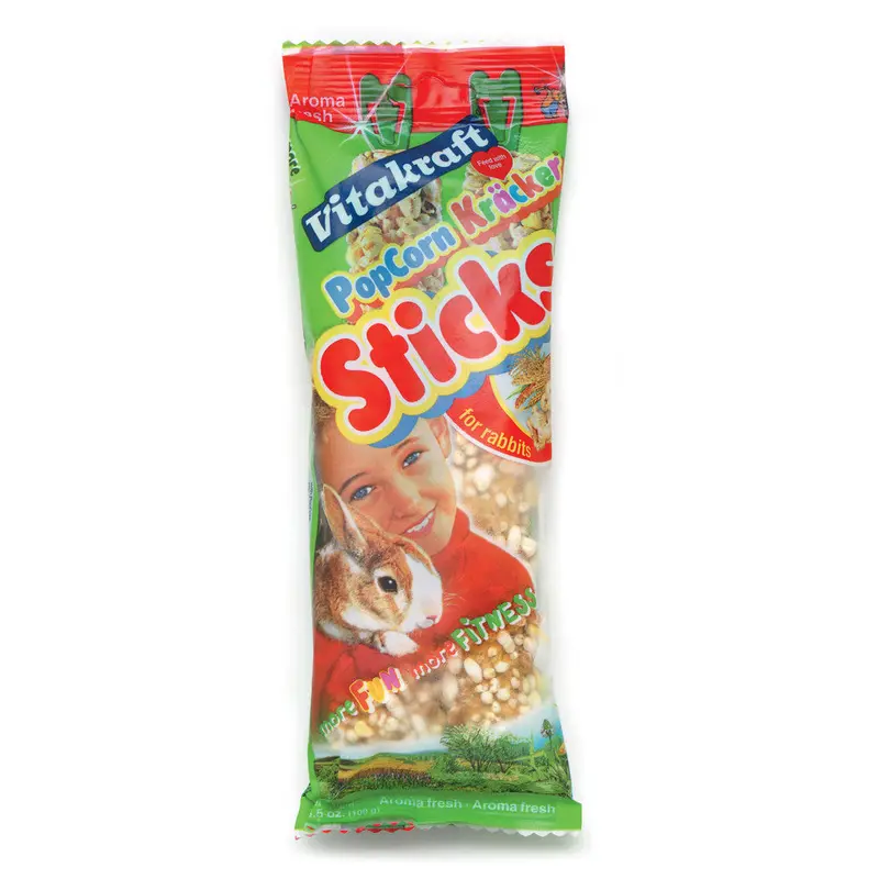 Vitakraft Crunch Sticks Rabbit Treats Popped Grains & Honey 3 oz 2 ct