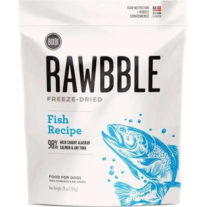Bixbi Rawbble Dog Freeze Dried Fish 28oz 