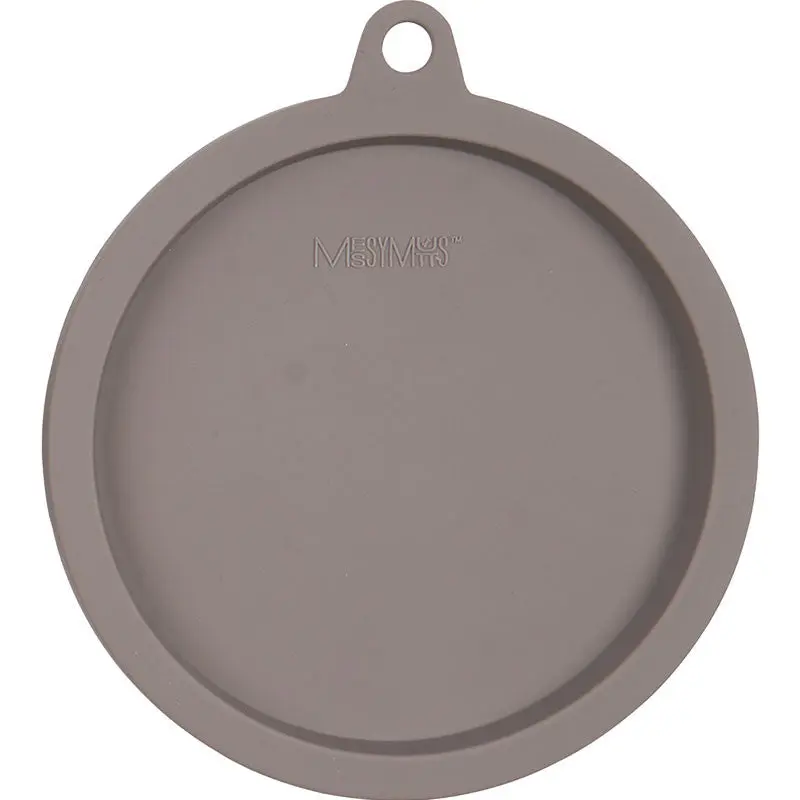 Mess D Bowl Cvr Slcn Gry Lg