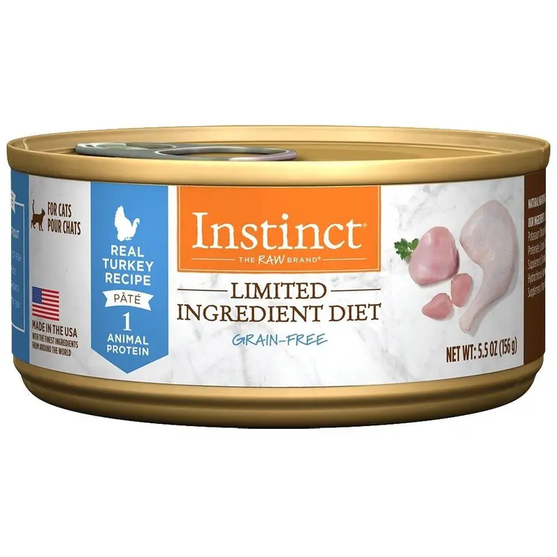 Nature's Variety LID Turkey Formula Feline 12/5.5 Oz 