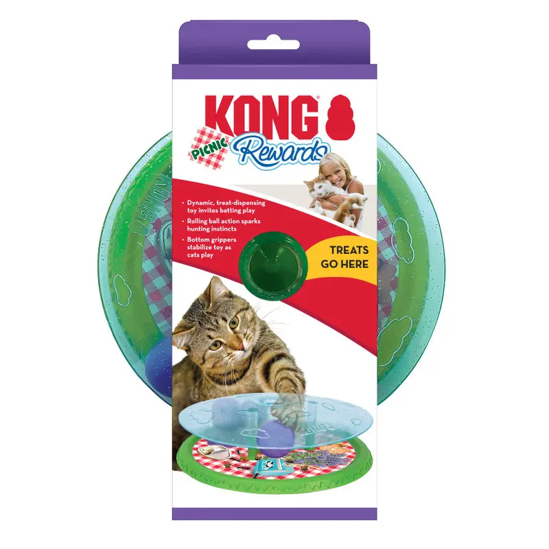 KONG Rewards Picnic Cat Treat Dispenser